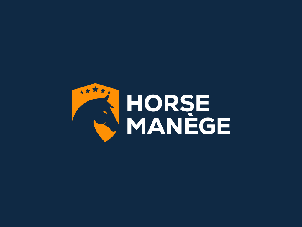 Logo horse manege
